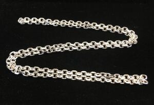  new goods goro*s Goro's futoshi angle long chain only 1 pcs silver chain necklace 