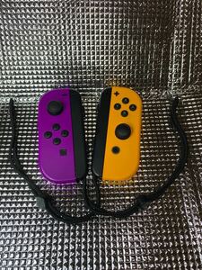 Nintendo Switch Joy-Conパープルオレンジ