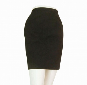  sale *A beautiful goods /agnes b Agnes B black wool 100% beautiful shape tight skirt 38 number (9 number /M corresponding ) autumn winter oriented lady's price decline 9000-6800