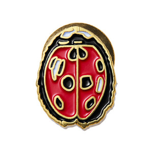 新品 18SS Supreme Ladybug Pin レディバグ ピンバッジ てんとう虫 Gold ゴールド