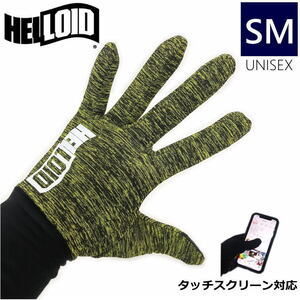 ☆ HELLOID LONG GLOVE LINER カラー:H CAMO SMサイズ ヘルロイド インナー グローブ スキー スノーボード