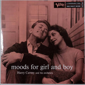 ◆HARRY CARNEY AND HIS ORCHESTRA/MOODS FOR GIRL AND BOY (JPN LTD. LP/180g) -Duke Ellington, Verve