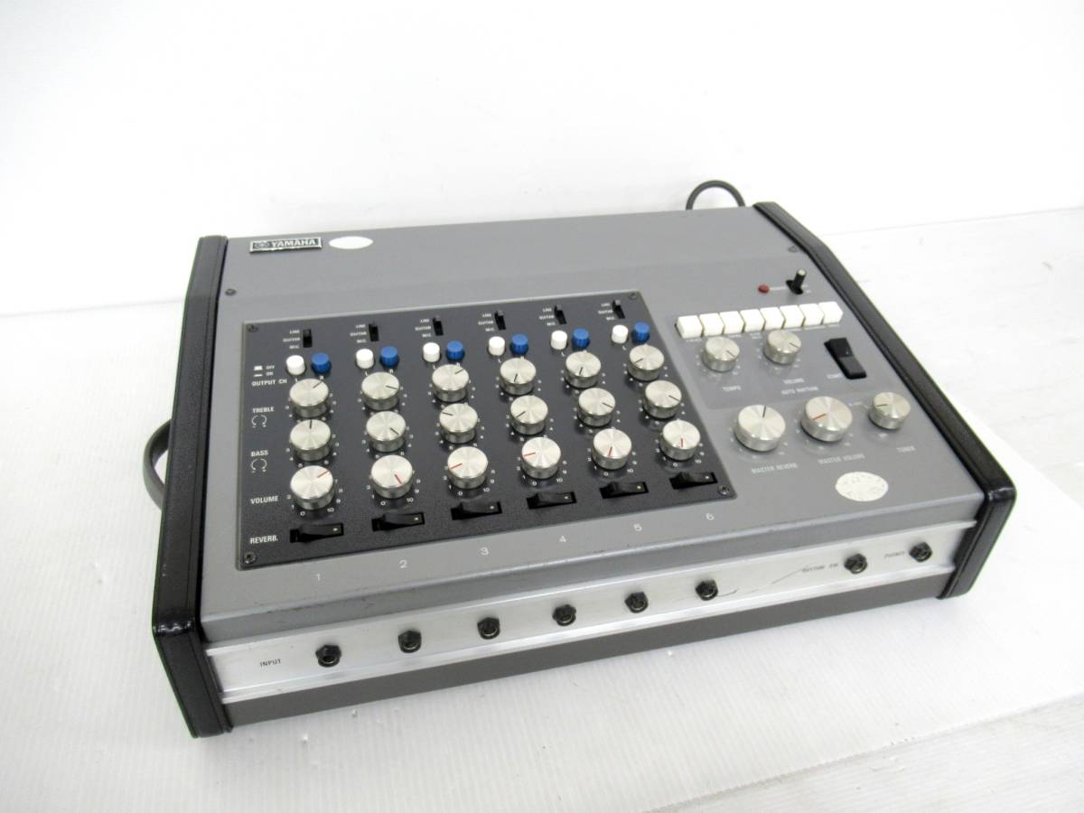 店長特典付き』 ❗️超激レア完動品❗️YAMAHA EM-70 6ch ミキサー