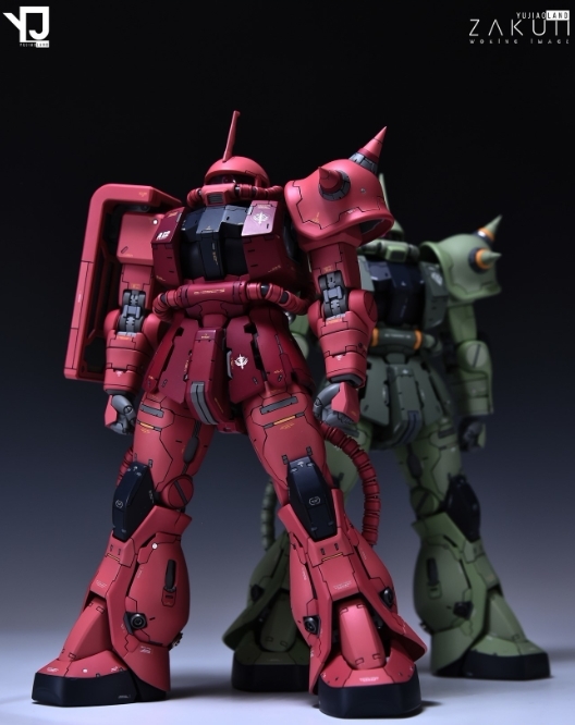 SH Studio×GMD】1/60 MS06R1A シン・マツナガ専用ザクII 改造パーツ 未