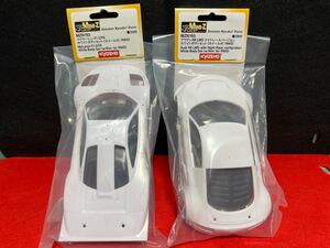ミニッツ マクラーレンF1GTR アウディR8ナイトレース ホワイトボディ