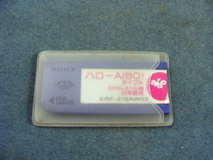 ◆AIBO用　メモステ アプリ◆お披露目用 AIBO-ware「ハロー AIBO！」タイプA　ERS-210用 日本語版　　ERF-210W02◆