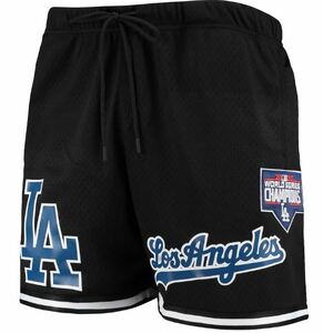 BF88)PRO STANDARD Los Angeles Dodgers 2020 World Series ジャージハーフパンツ/M/ロサンゼルス・ドジャース