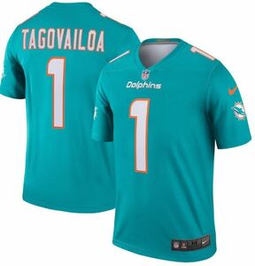 BF48)NIKE Miami Dolphins Tua Tagovailoa ゲームシャツ/フットボールシャツ/NFL/マイアミ・ドルフィンズ/2XL