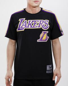 BF86)PRO STANDARD Los Angeles Lakers Tシャツ/BLK/2XL/ロサンゼルス・レイカーズ/HIPHOP/USサイズ