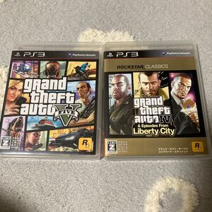 PS3 グランドセフトオート4、5 セット