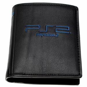 【新品】PlayStation2 財布 PS2 プレツー プレステ プレゼント　二つ折り財布 プレステ2
