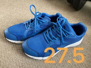 美品PUMA プーマエクスぺダイトワイド NU ランニングシューズ スニーカー27.5cm 幅広4E 超軽量192686