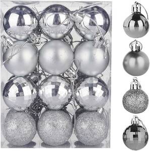 24個セット クリスマス オーナメント ボール 豪華 クリスマス飾りクリスマスツリー デコレーション ボールオ