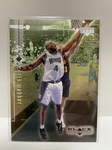 NBAカード　クリス・ウェバー　CHRIS WEBBER BLACK DIAMOND UPPER DECK 1999【キングス時代】