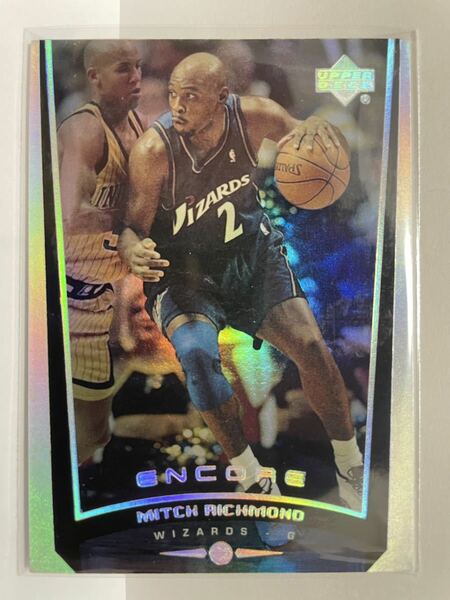 NBAカード　ミッチ・リッチモンド (VSレジー・ミラー) MITCH RICHMOND ENCORE UPPER DECK 1999【パラレルカード】