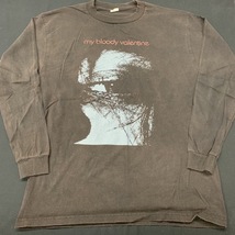 my bloody valentine Tシャツ ヴィンテージ ラバープリント マイブラ ジザメリ RIDE slowdive radiohead lush rush cure breeders_画像1