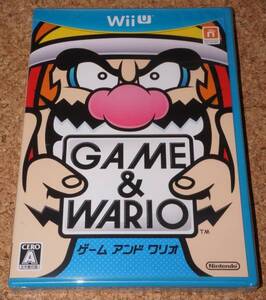 * new goods *WiiU GAME&WARIO game &wa rio 