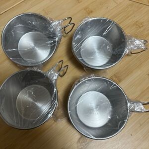 新品 4個セット ゼインアーツ ステンレスシェラカップ ZANE ARTS