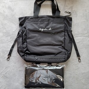 新品未使用☆agnes b. アニエスベー マザーズバッグ リュック トートバッグ