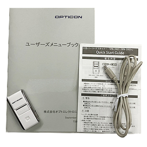 1次元レーザデータコレクタ 小型バーコードスキャナー OPN-2002i Bluetooth オプトエレクトロニクス 訳あり 通電OK 部品 パーツ YA1690