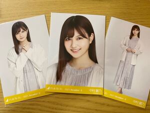 乃木坂46 中村麗乃 生写真ノーカラージャケットコンプ