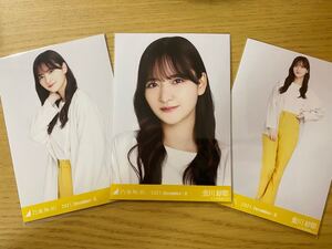 乃木坂46 金川紗耶 生写真ノーカラージャケットコンプ