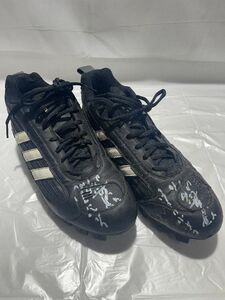  Yomiuri Giants . part ...? #10 actual use with autograph spike Adidas size 29cm