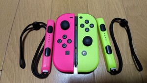 Joy-Con+ ストラップ(ネオンピンク/ネオンイエロー)
