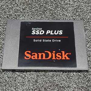SanDisk SSD PLUS(SDSSDA-240G) 240GB SATA SSD 正常品 2.5インチ内蔵SSD フォーマット済み PCパーツ 動作確認済み 250GB 256GB