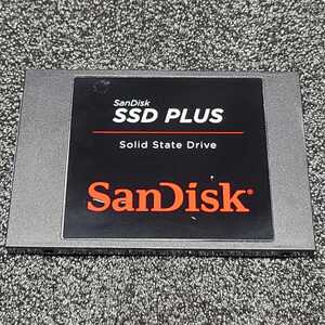 SanDisk SSD PLUS(SDSSDA-240G) 240GB SATA SSD 正常品 2.5インチ内蔵SSD フォーマット済み PCパーツ 動作確認済み 250GB 256GB