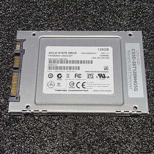 TOSHIBA THNSNH128GCST 128GB SATA SSD 正常品 2.5インチ内蔵SSD フォーマット済み PCパーツ 動作確認済み 120GB