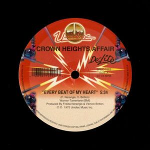 試聴 Crown Heights Affair - Every Beat Of My Heart [12inch] Unidisc CAN Disco