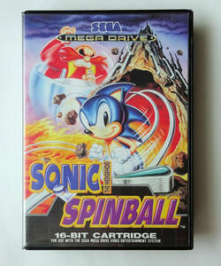 MD Sonic spin ball SONIC SPINBALL EU version * Sega Mega Drive for soft 