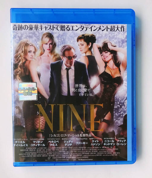 BLU-RAY ★ ナイン NINE (2009) ダニエル・デイ=ルイス, マリオン・コティヤール ★ ブルーレイ レンタル落ち