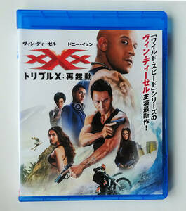 BLU-RAY ★ トリプルXXX 2 再起動 xXx 2 RETURN OF XANDER CAGE (2017) ヴィン・ディーゼル, ドニー・イェン ★ ブルーレイ レンタル落ち