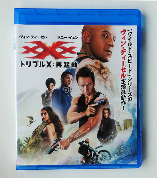 BLU-RAY ★ トリプルXXX 2 再起動 xXx 2 RETURN OF XANDER CAGE (2017) ヴィン・ディーゼル, ドニー・イェン ★ ブルーレイ レンタル落ち