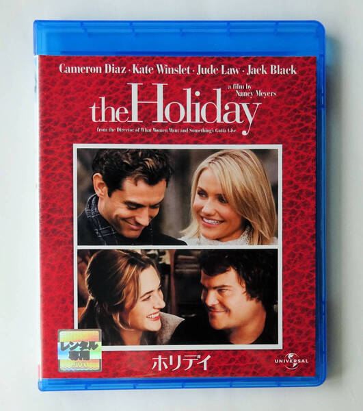 BLU-RAY ★ ホリデイ THE HOLIDAY (2006) キャメロン・ディアス, ケイト・ウィンスレット ★ ブルーレイ レンタル落ち