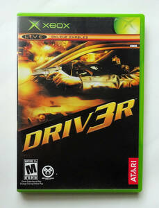  Driver 3 DRIV3R DRIVER 3 North America version * XBOX soft 