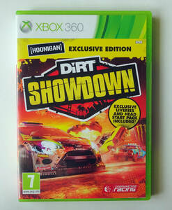 ダートショーダウン DIRT SHOWDOWN RACING EU版★ XBOX 360 / XBOX ONE / SERIES X