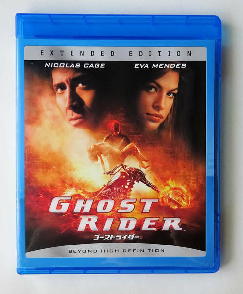 BLU-RAY ★ ゴーストライダー GHOST RIDER Extended Edition (2007) ニコラス・ケイジ, エヴァ・メンデス ★ ブルーレイ レンタル落ち