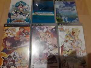 テイルズ オブ 6本セット PSPソフト 動作品 乙女ゲーム