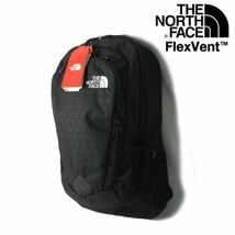 1円～!売切!【正規新品】THE NORTH FACE◆VAULT◆リュック バックパック US限定 ロゴ刺繍 男女兼用 通学 アウトドア PC(27L)黒 180626-28_画像2