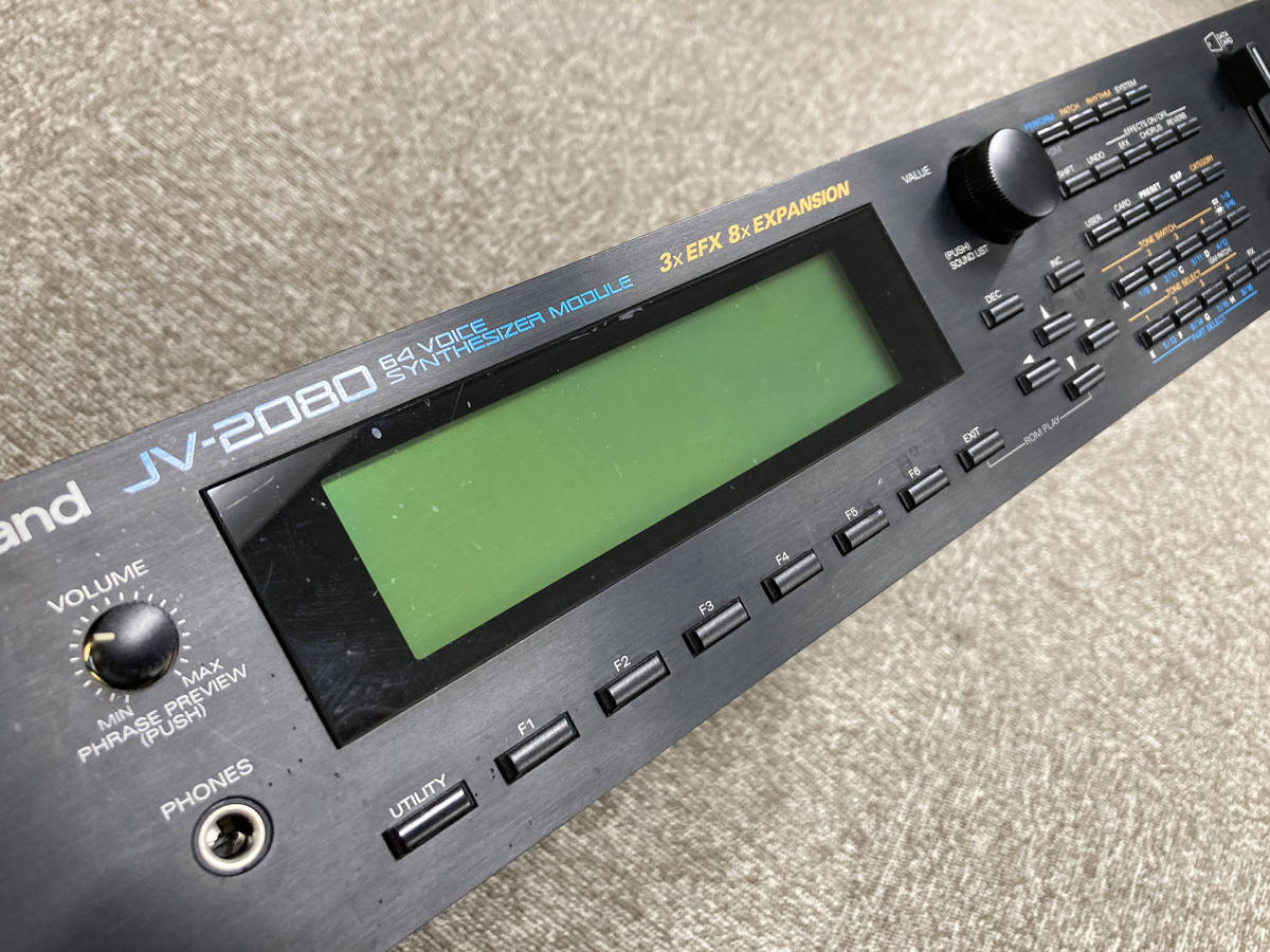 新作人気 Roland JV-2080 音源モジュール ローランド - 音源モジュール