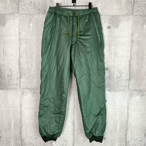 陸上自衛隊 防寒戦闘服 中衣 ズボン 1B 2009年製 中綿 サイドジップ 中古現状品