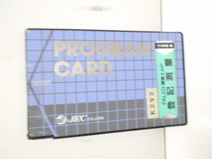 200909測量☆FALDYトータルステーション（光波）プログラムカード（登記測量）ジャンク品
