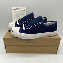 【26.5cm】新品 CONVERSE JACK PURCELL NAVY コンバース ジャックパーセル ネイビー インドネシア製 (1CJ801) 3060_画像1