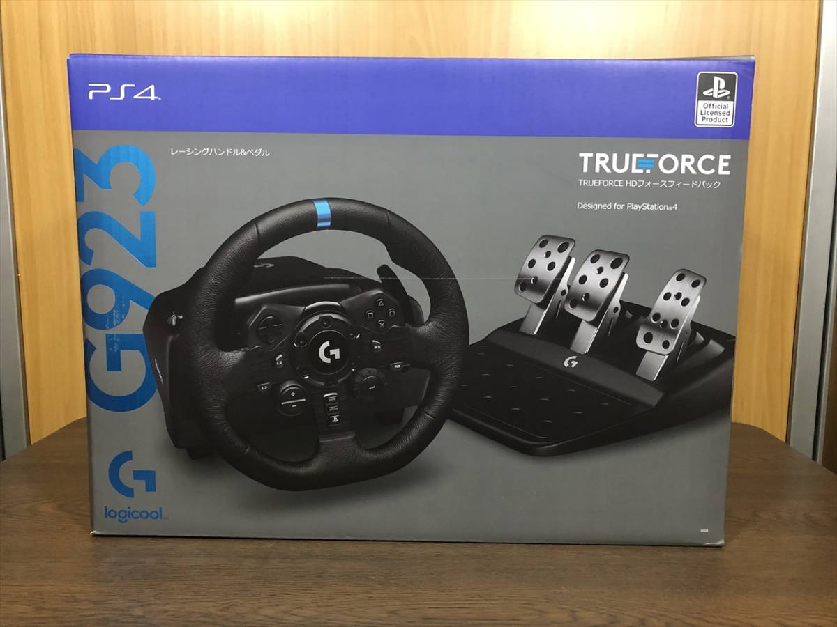 Logicool G923 ロジクールレーシングハンドル&ペダル PS4 PC www