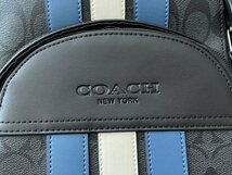 新品袋付き COACH コーチ メンズ シグネチャー レザー ボディーバッグ ショルダーバッグ ライングレー アウトレット 正規品_画像8