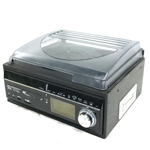 1円 とうしょう DS-2 マルチオーディオ CD/カセット/レコード/ラジオ プレーヤー 通電確認済み