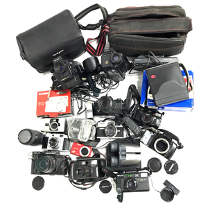 1円 Canon Canonet QL17 G-Ⅲ QL minolta X-7 Nikon Nuvis 160i フィルムカメラ 含む まとめ セット